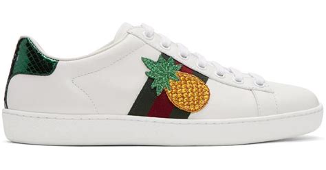 gucci sneakers with pineapple|Gucci pineapple.